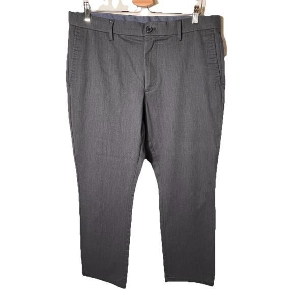 2 Pair Old Navy Ultimate Straight Flex Pants 36x30 Gray &‎ Dark Gray Bundle - Picture 9 of 16